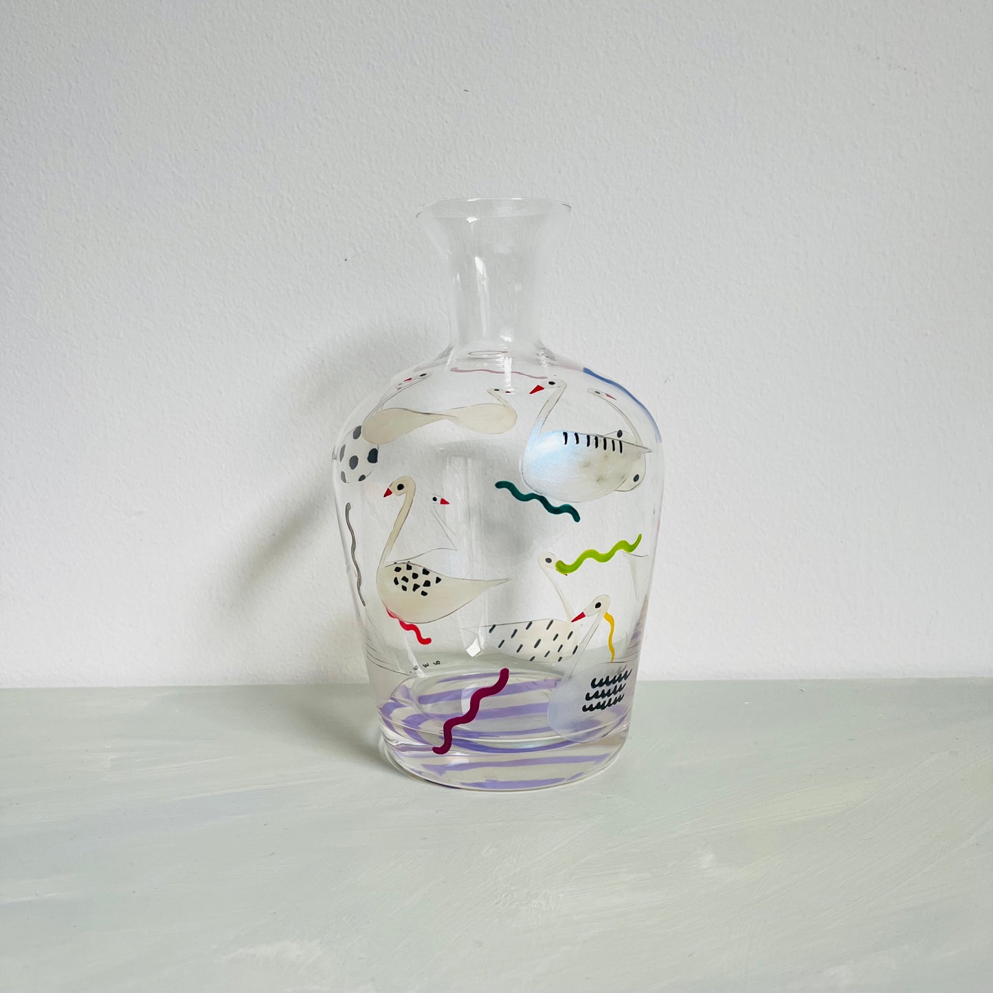 1 / Big Vase / Clear Birds