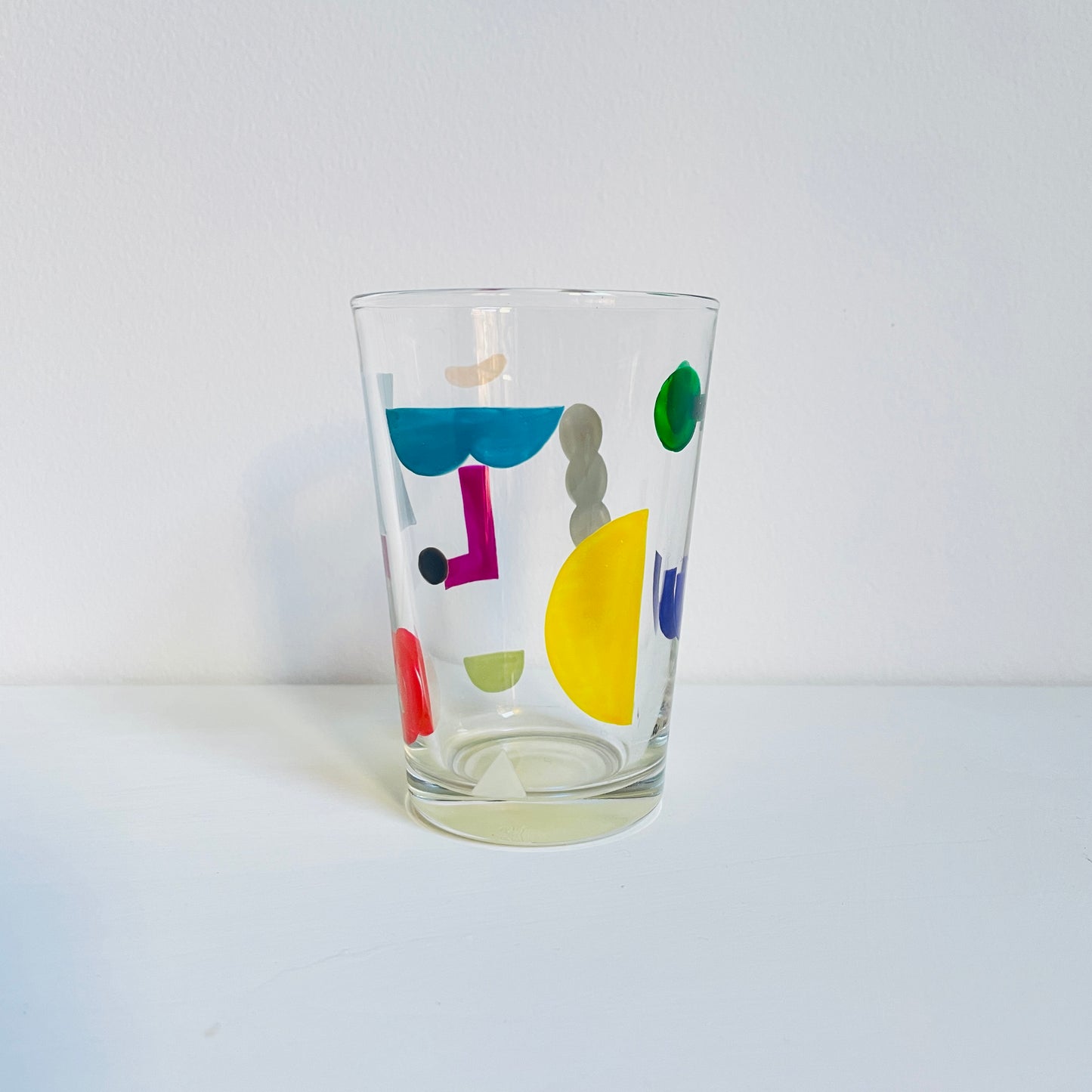 A / Water Glass / Geometric (Pearl)