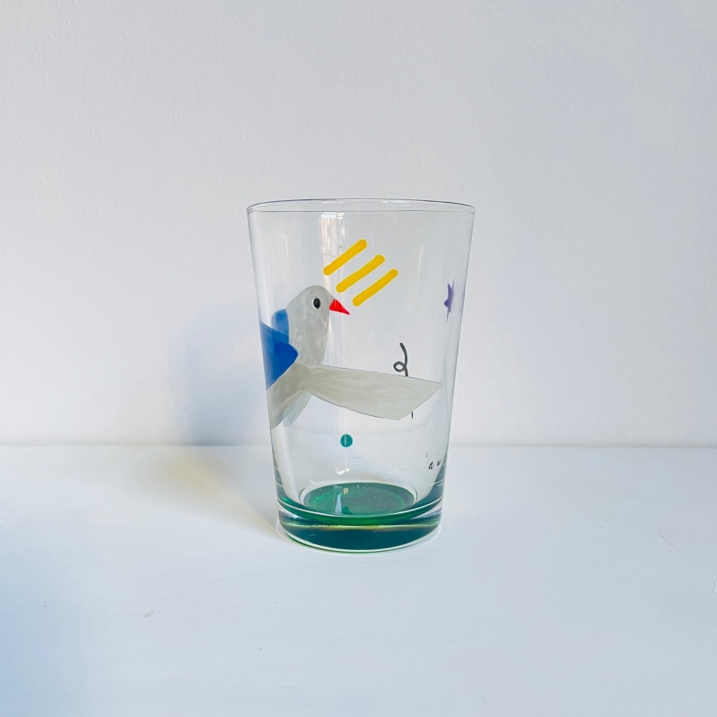A / Water Glass / Pigeon