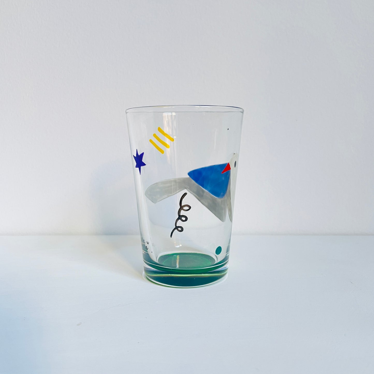 A / Water Glass / Pigeon