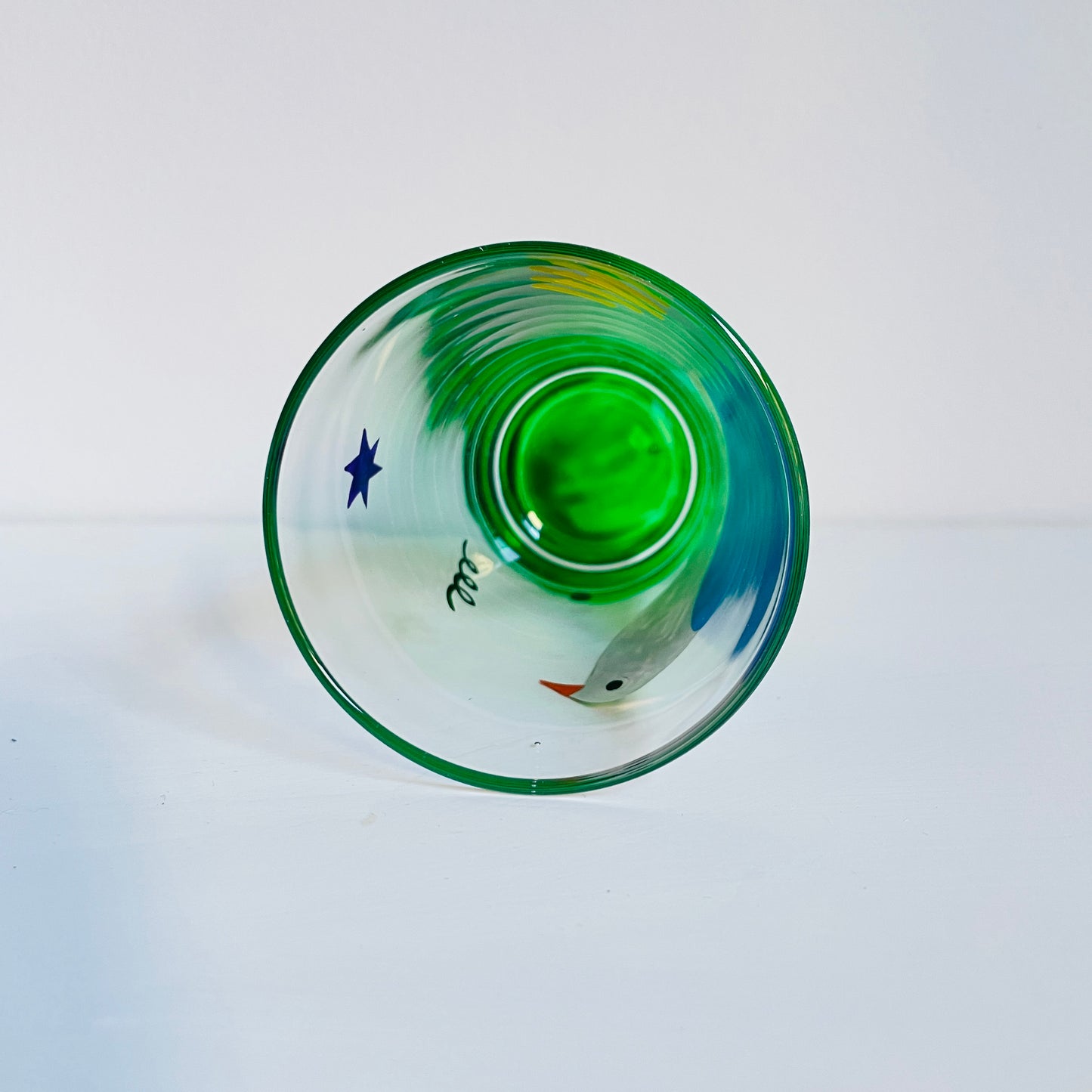 A / Water Glass / Pigeon