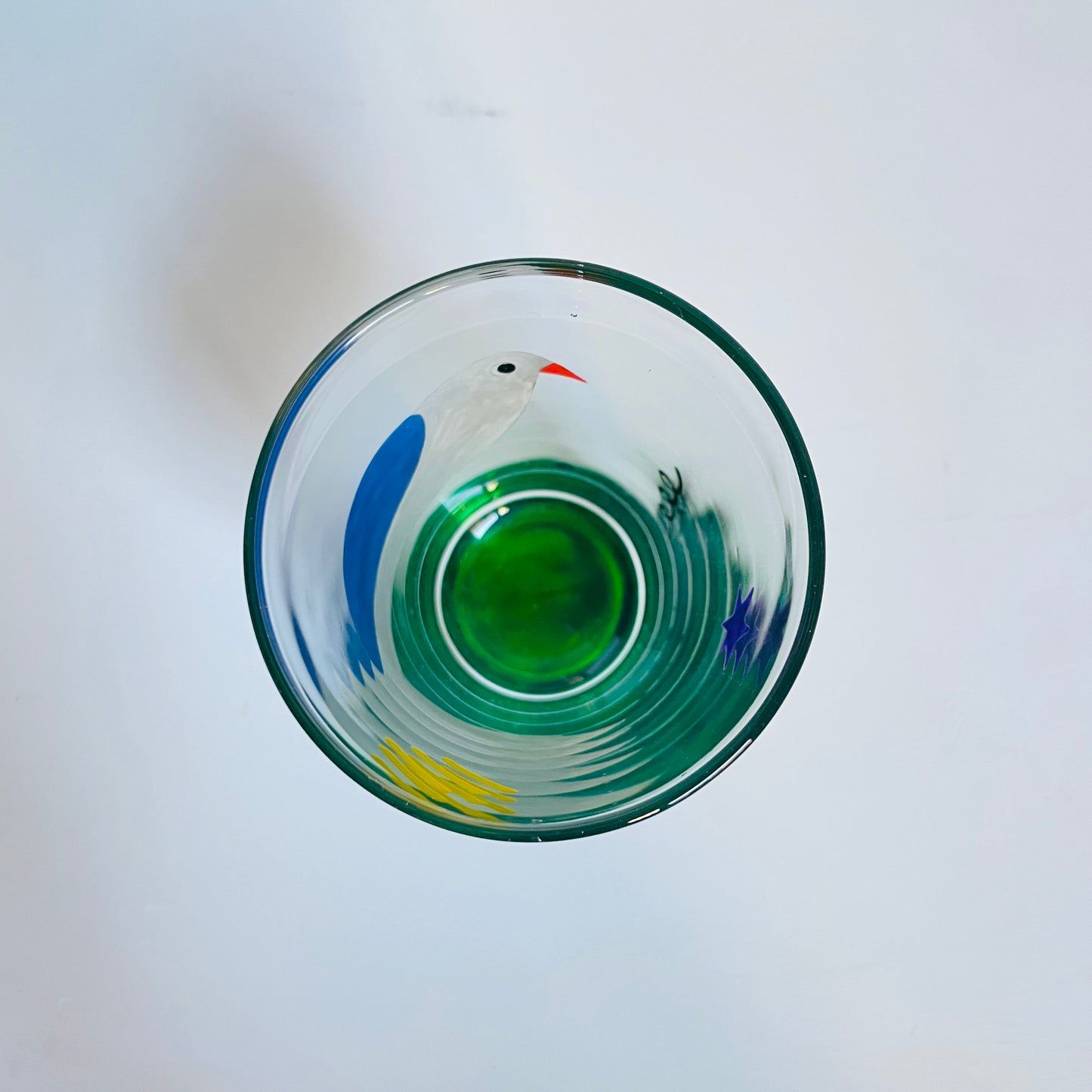 A / Water Glass / Pigeon