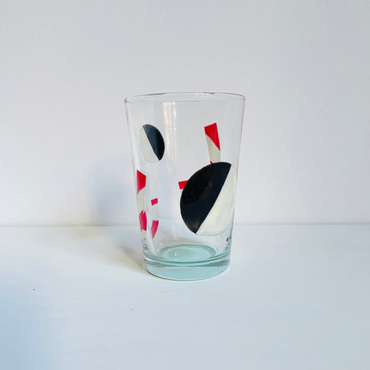 A / Water Glass / Black & White Cookie