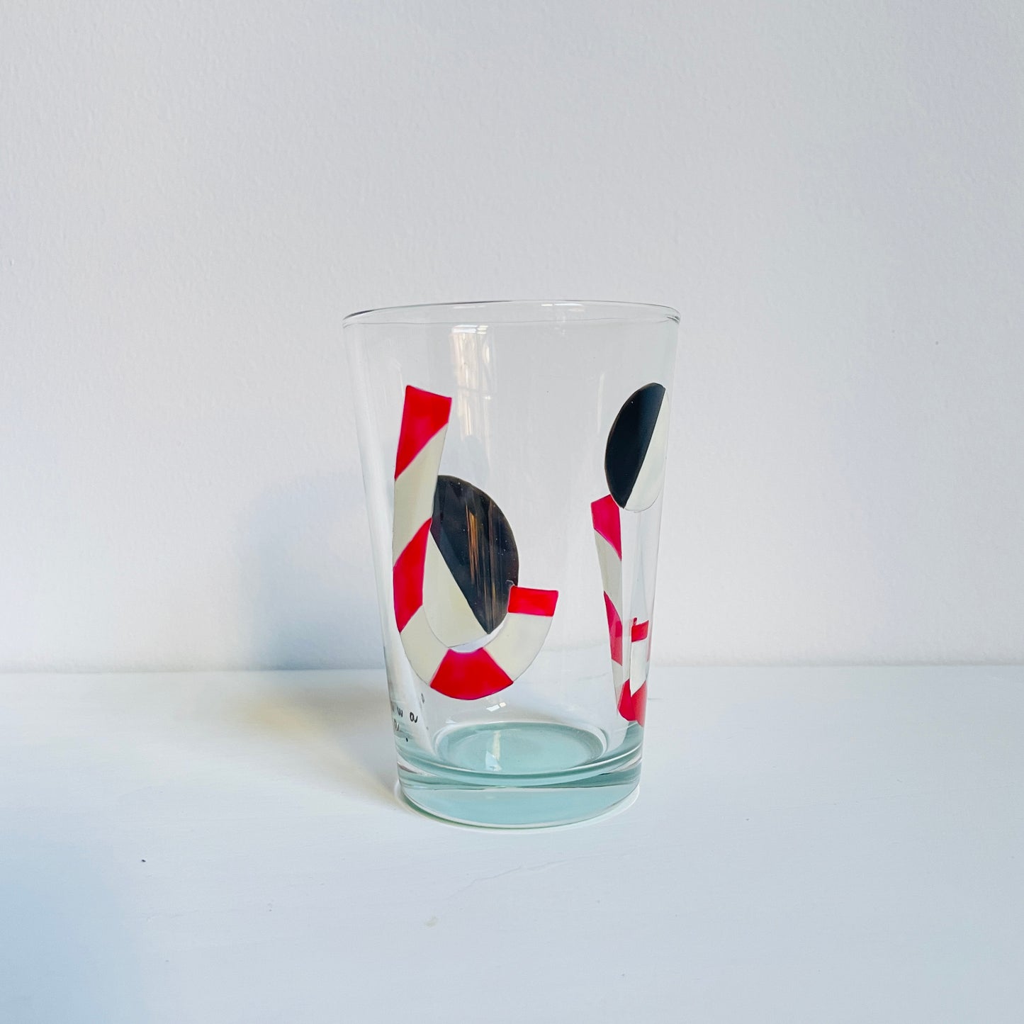 A / Water Glass / Black & White Cookie