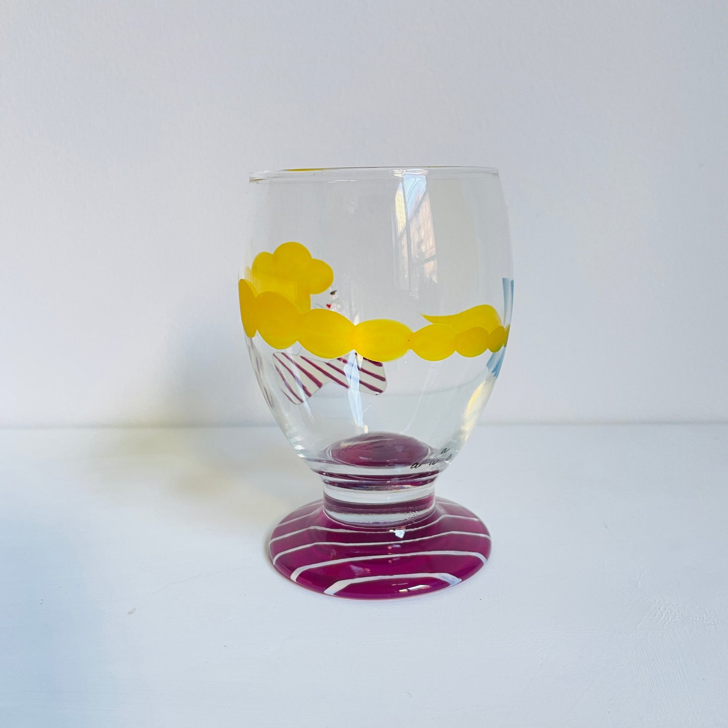 C / Goblet Glass / Madame Citron (Magenta)