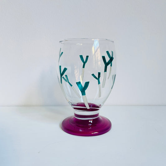 C / Goblet Glass / The Leek (Magenta)