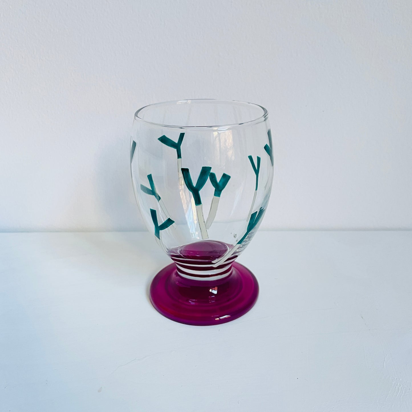 C / Goblet Glass / The Leek (Magenta)