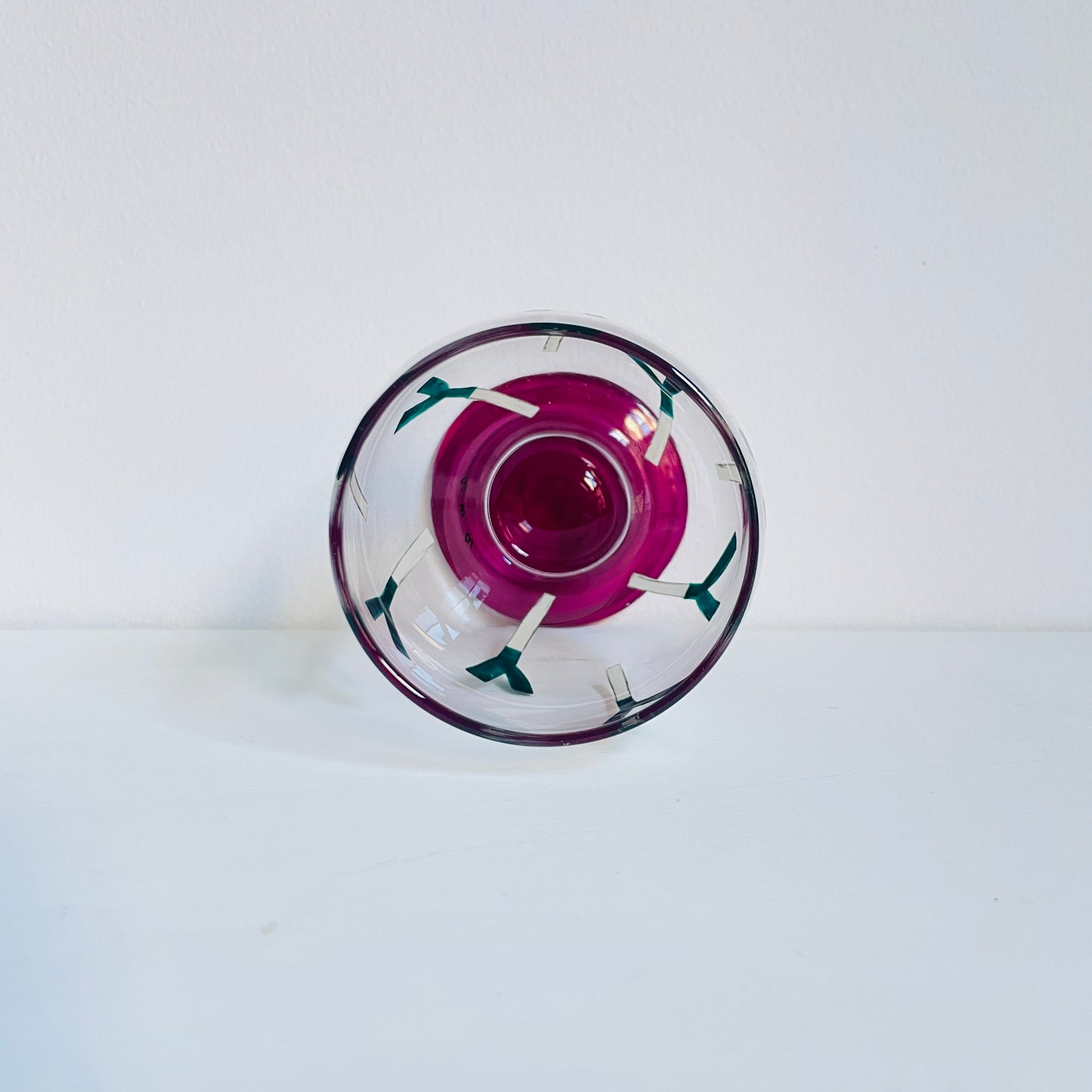 C / Goblet Glass / The Leek (Magenta)