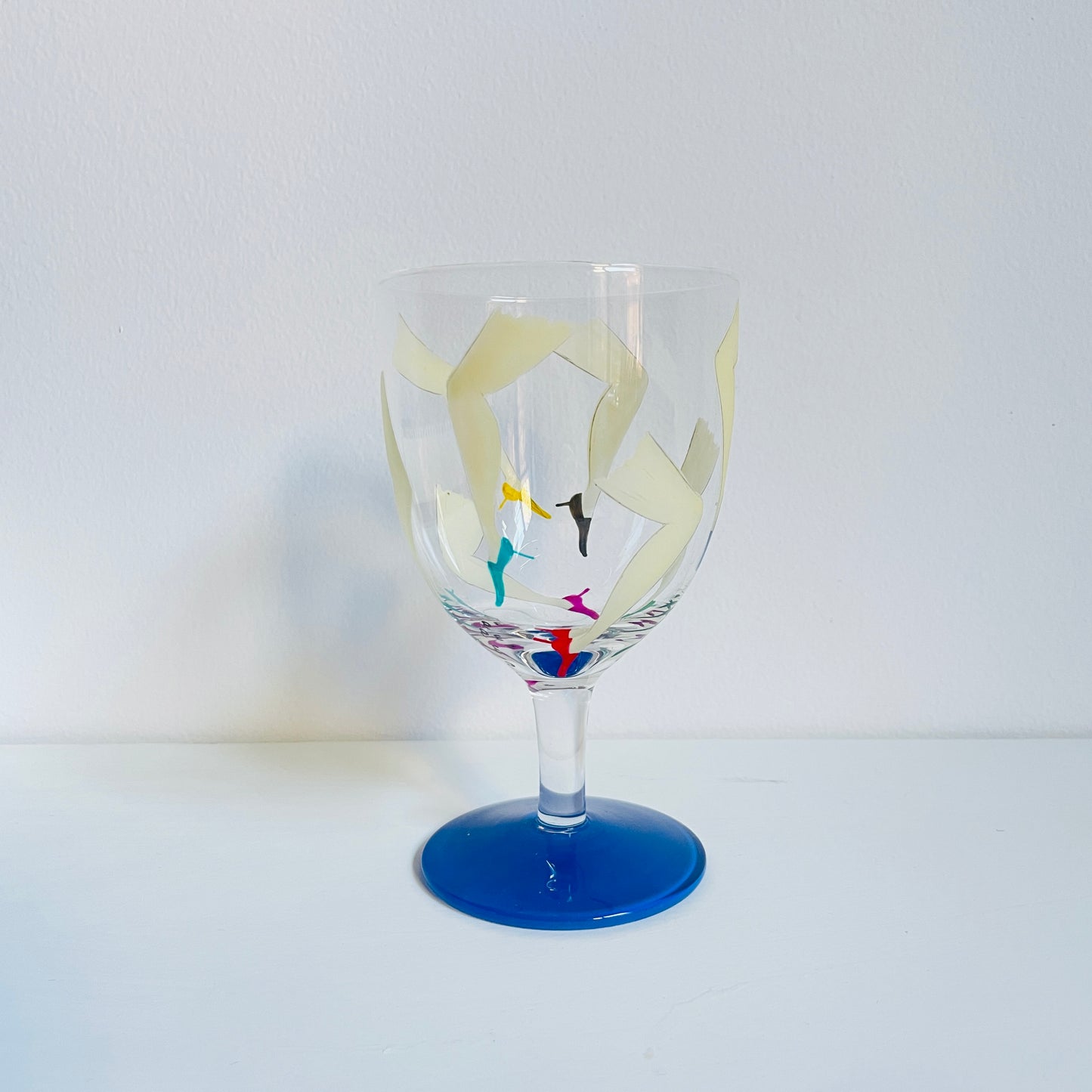 E / Wine Glass / DANCE (blue)