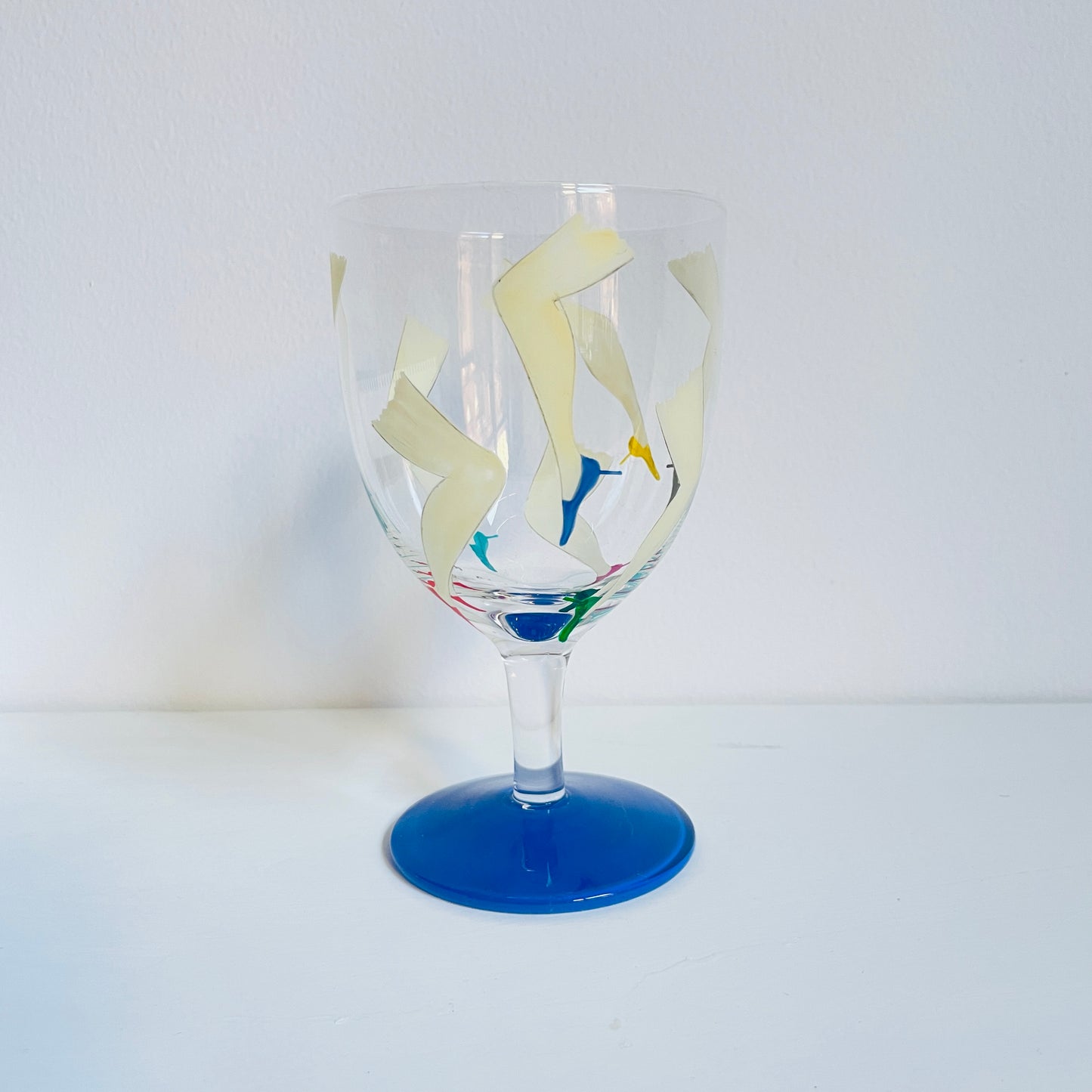 E / Wine Glass / DANCE (blue)
