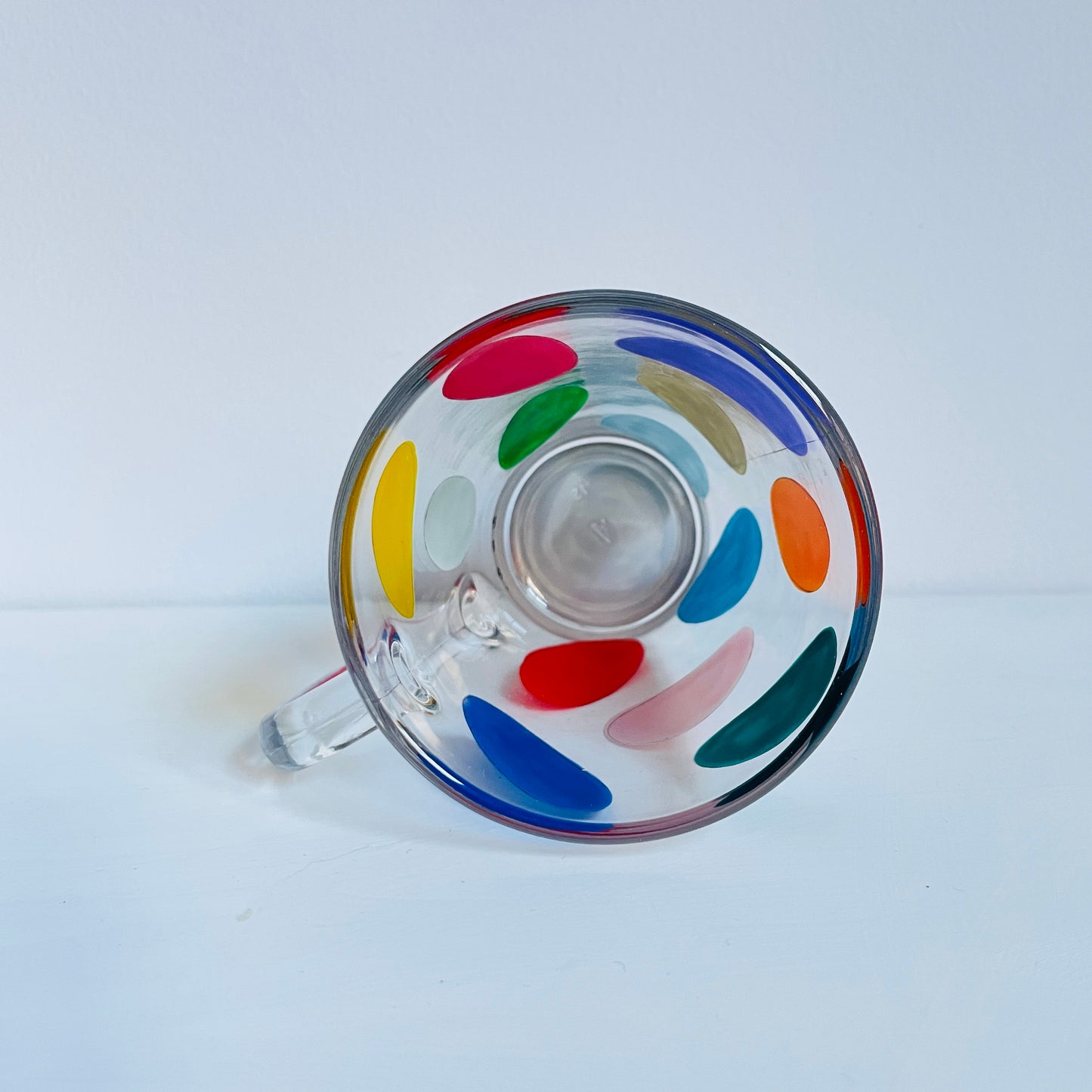 F / Glass Mug / Colorful