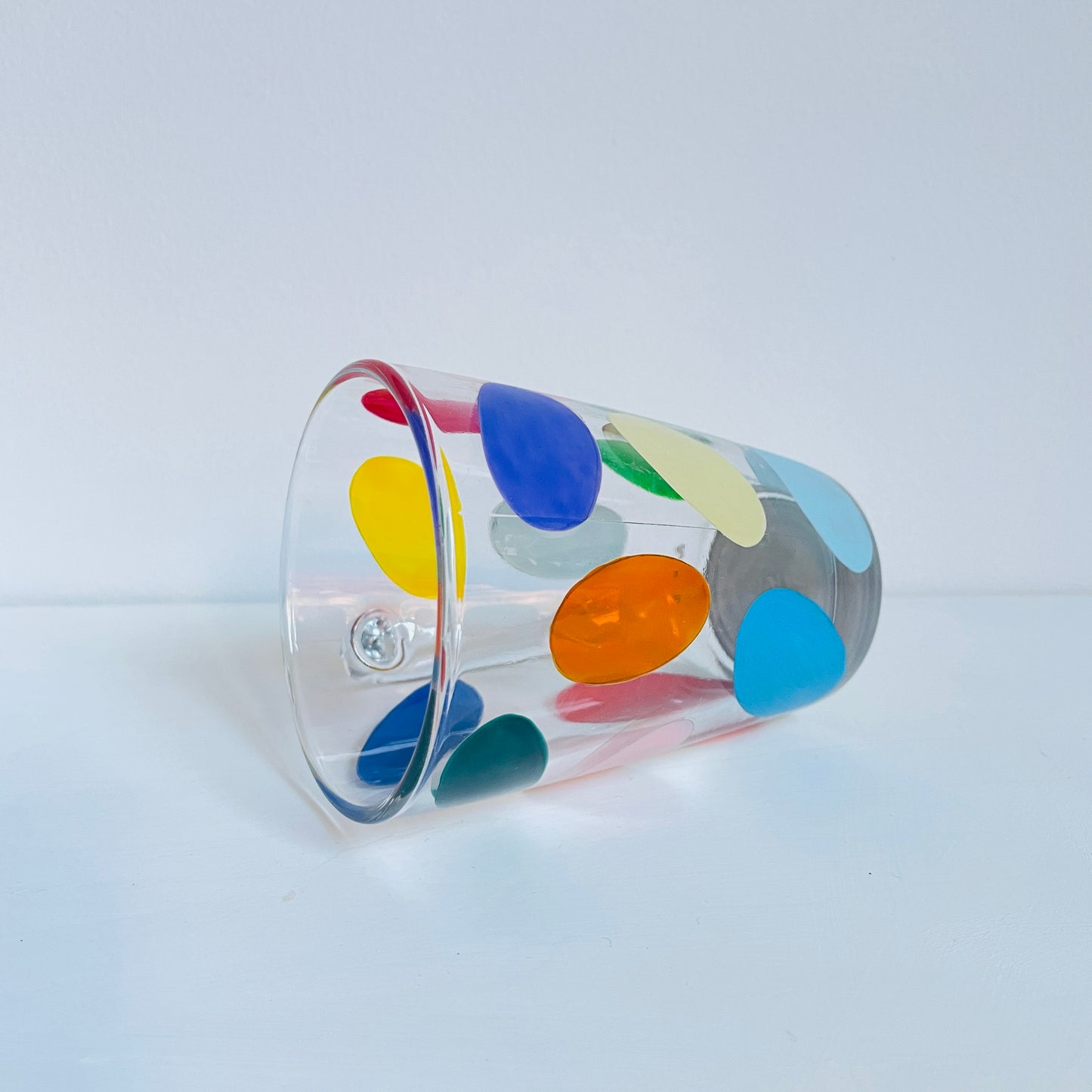 F / Glass Mug / Colorful