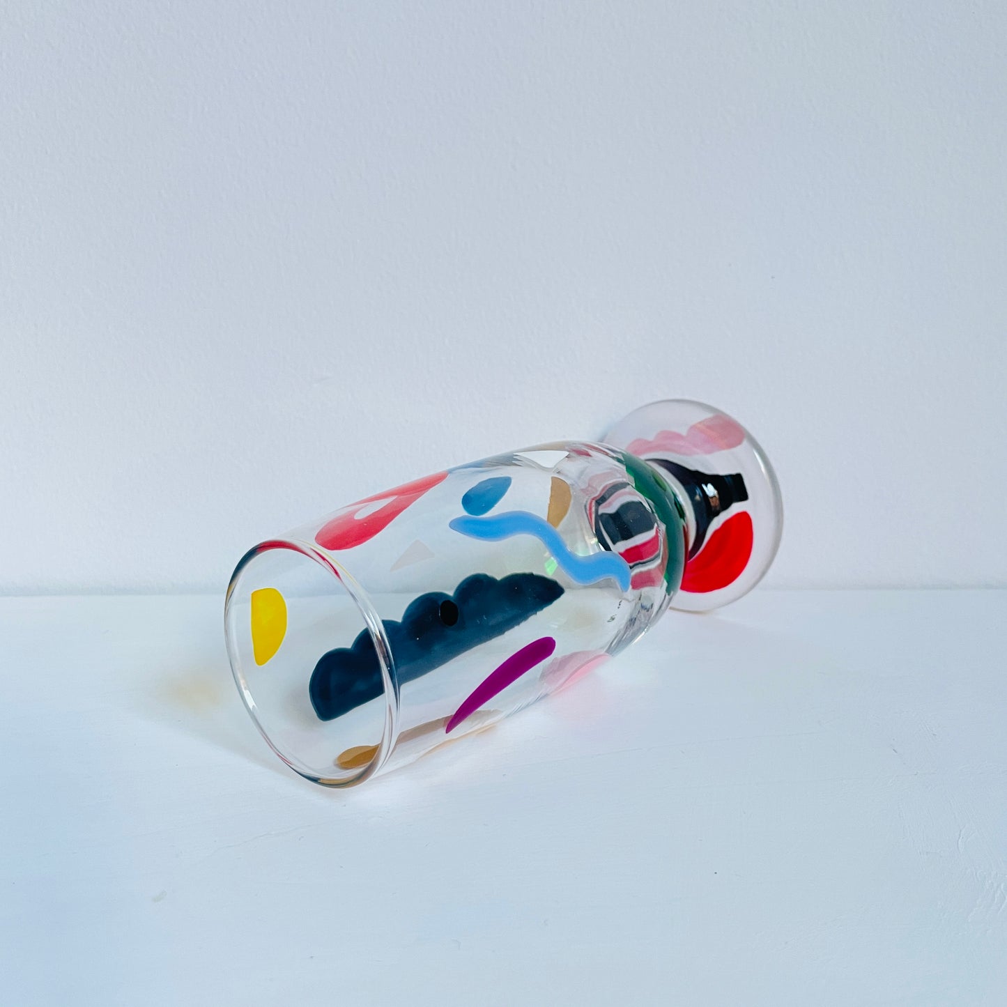 G / Footed Slim Tumbler / Geometric1