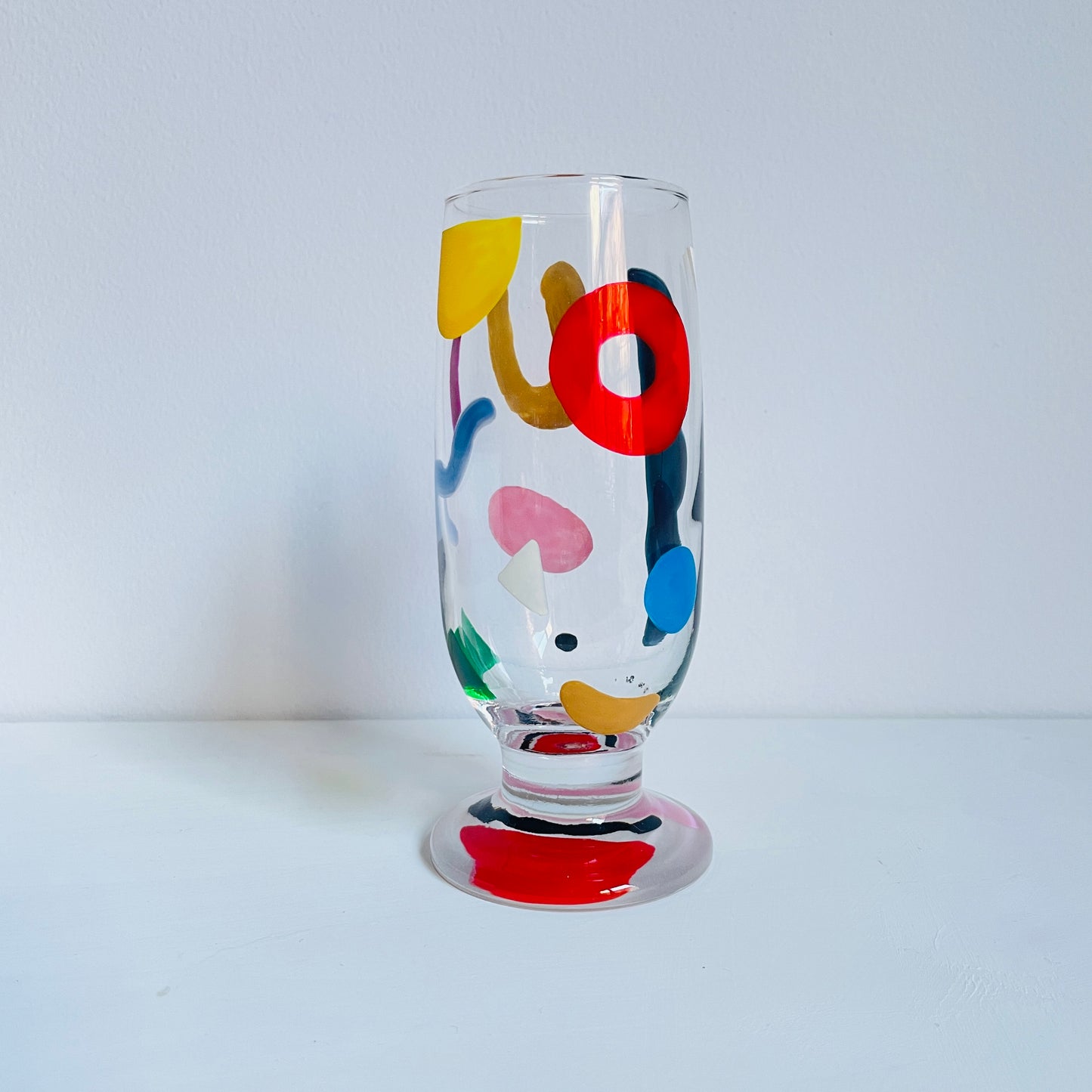G / Footed Slim Tumbler / Geometric2