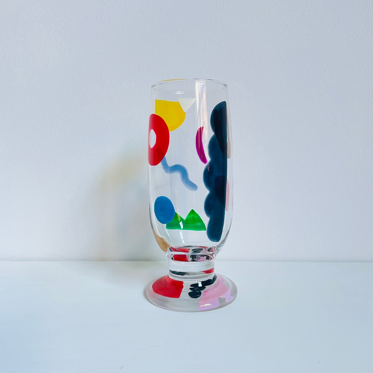 G / Footed Slim Tumbler / Geometric2