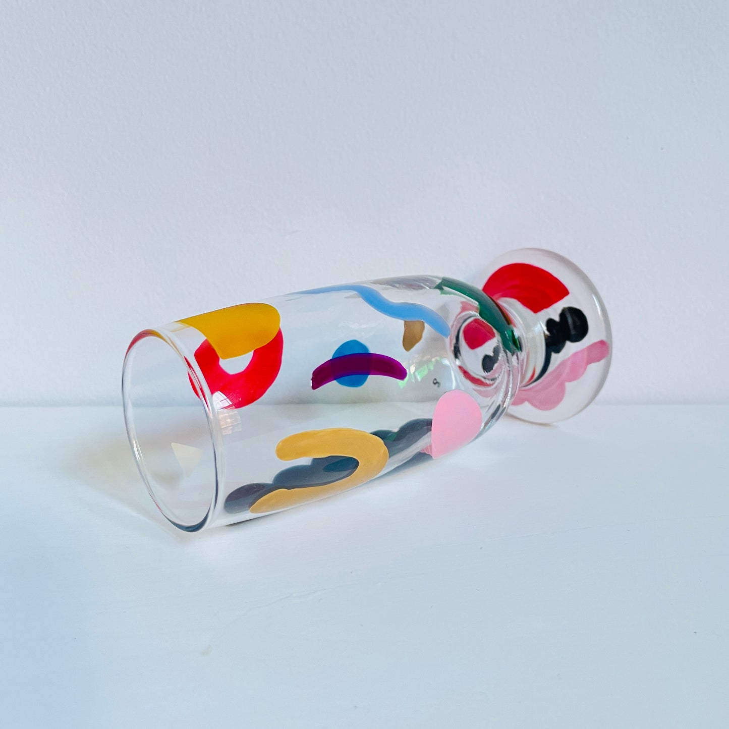 G / Footed Slim Tumbler / Geometric2