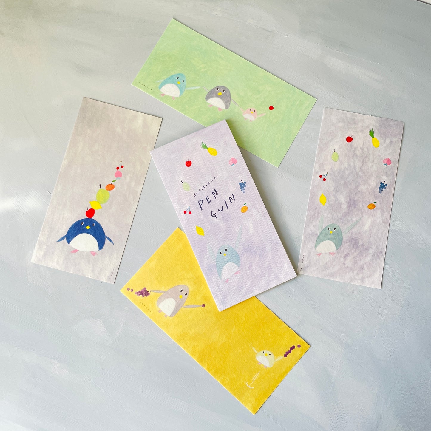 0.Washi Memo Pad - PENGUIN