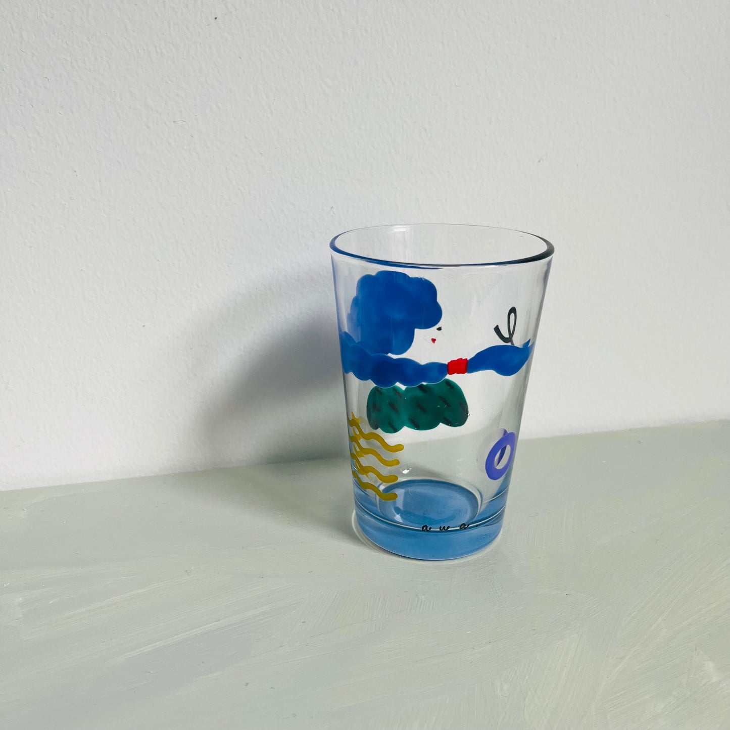 1 / Water Glass / Profile (Blue)