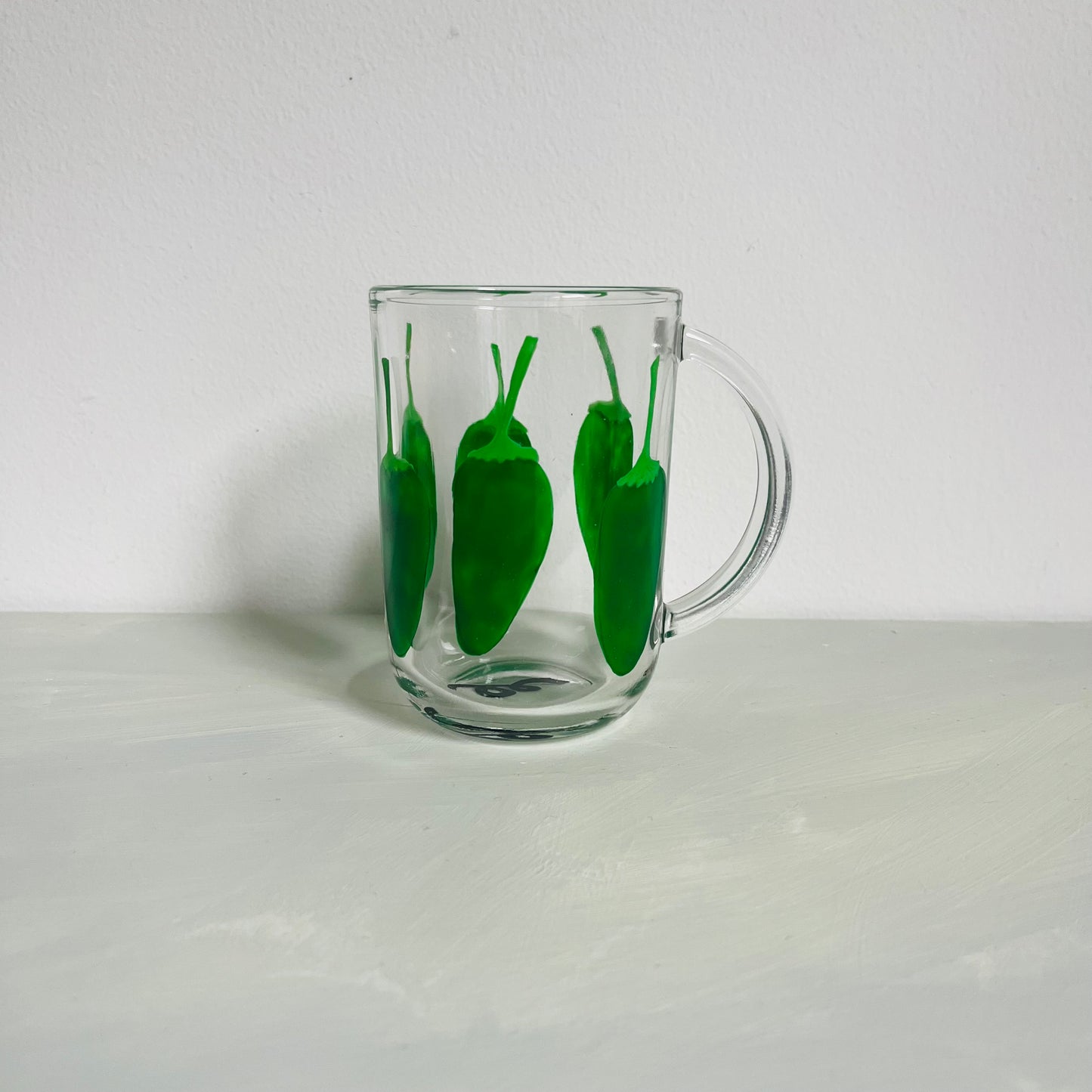 1 / Glass Mug / Jalapeño