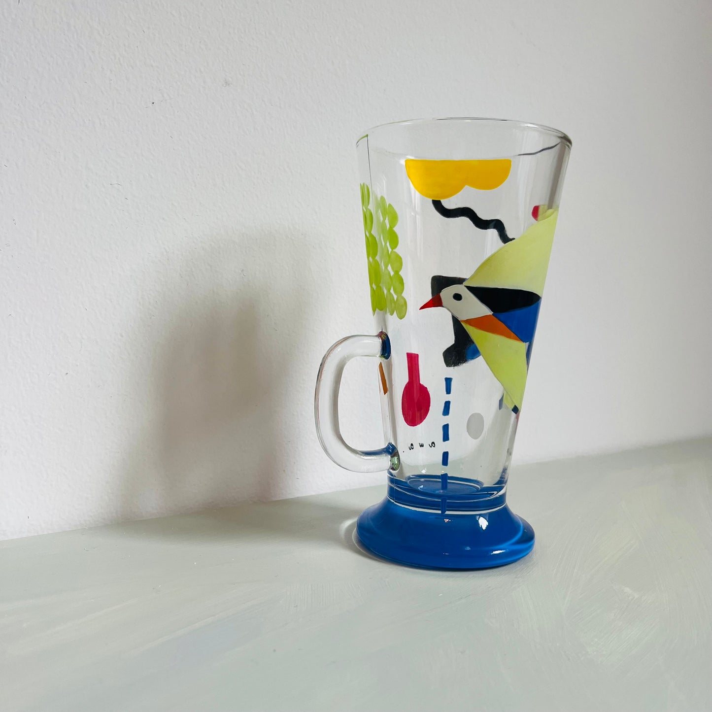 1 / Latte Glass / Bird