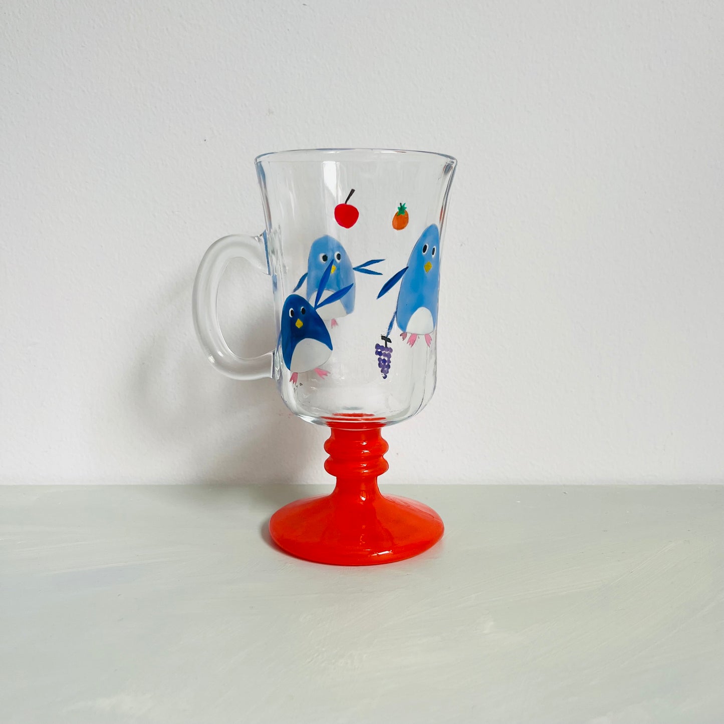 1 /  Irish Coffee Mug / Penguin (Red)