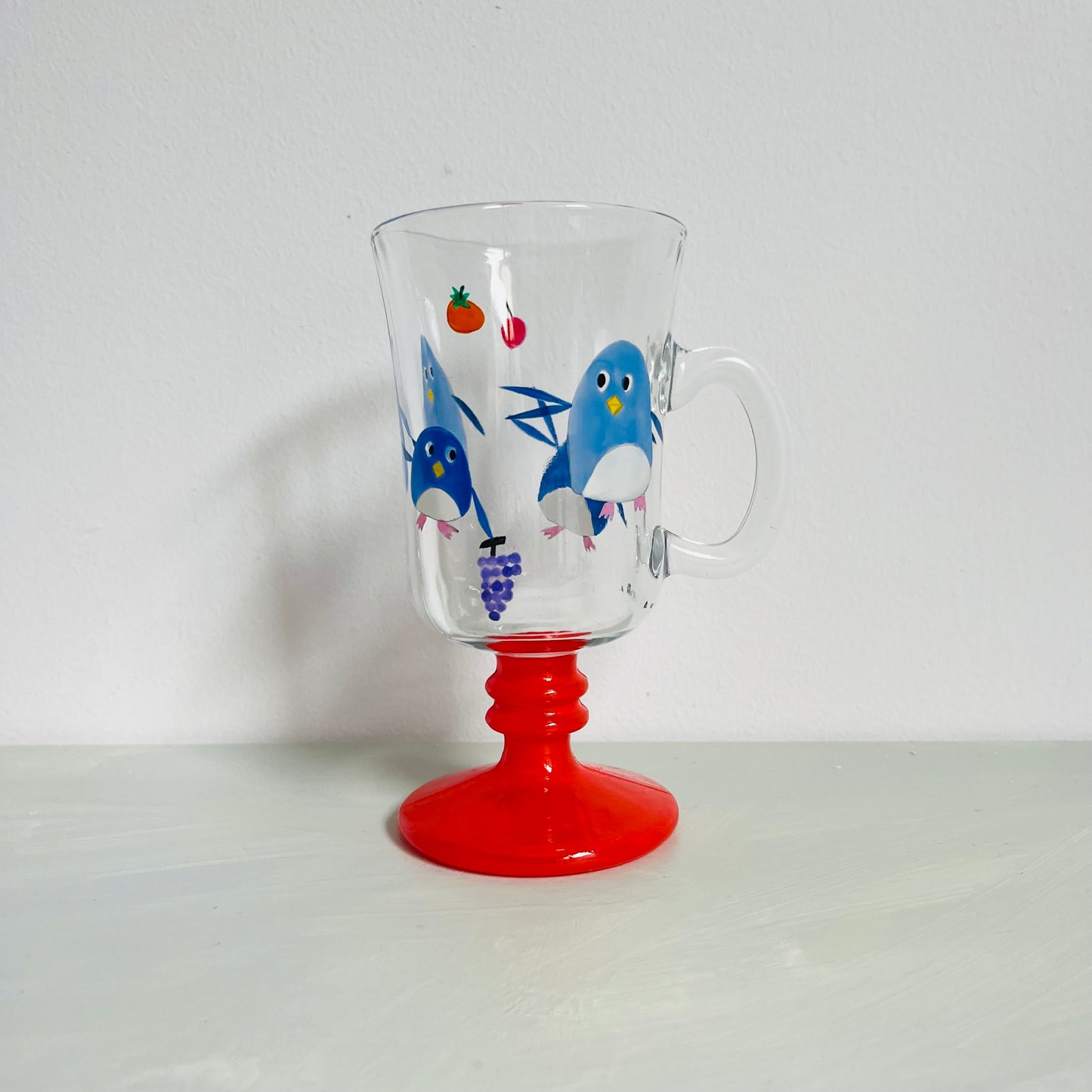 1 /  Irish Coffee Mug / Penguin (Red)