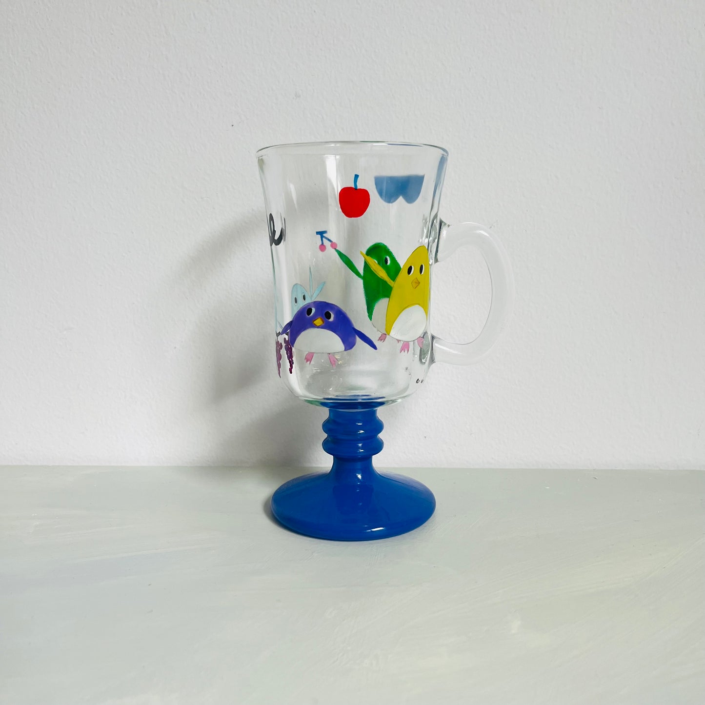 1 /  Irish Coffee Mug / Penguin (Blue)