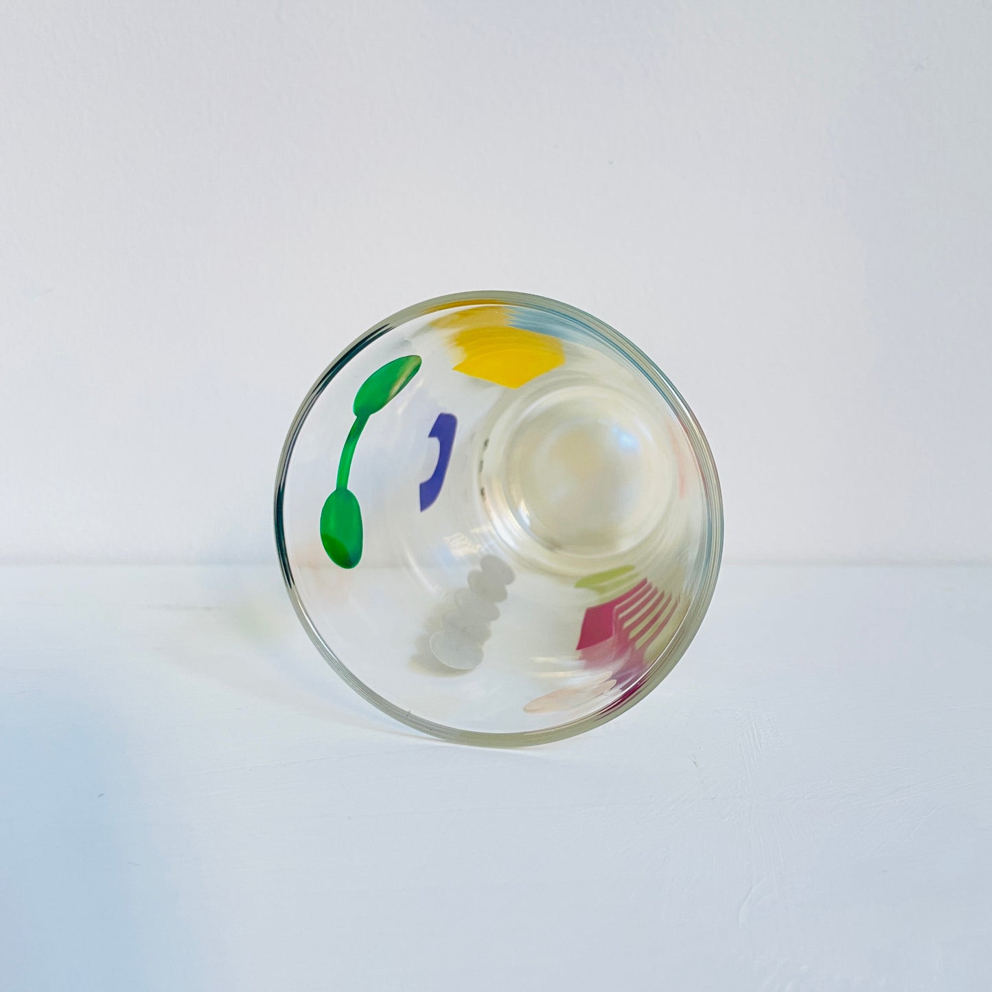 A / Water Glass / Geometric (Pearl)