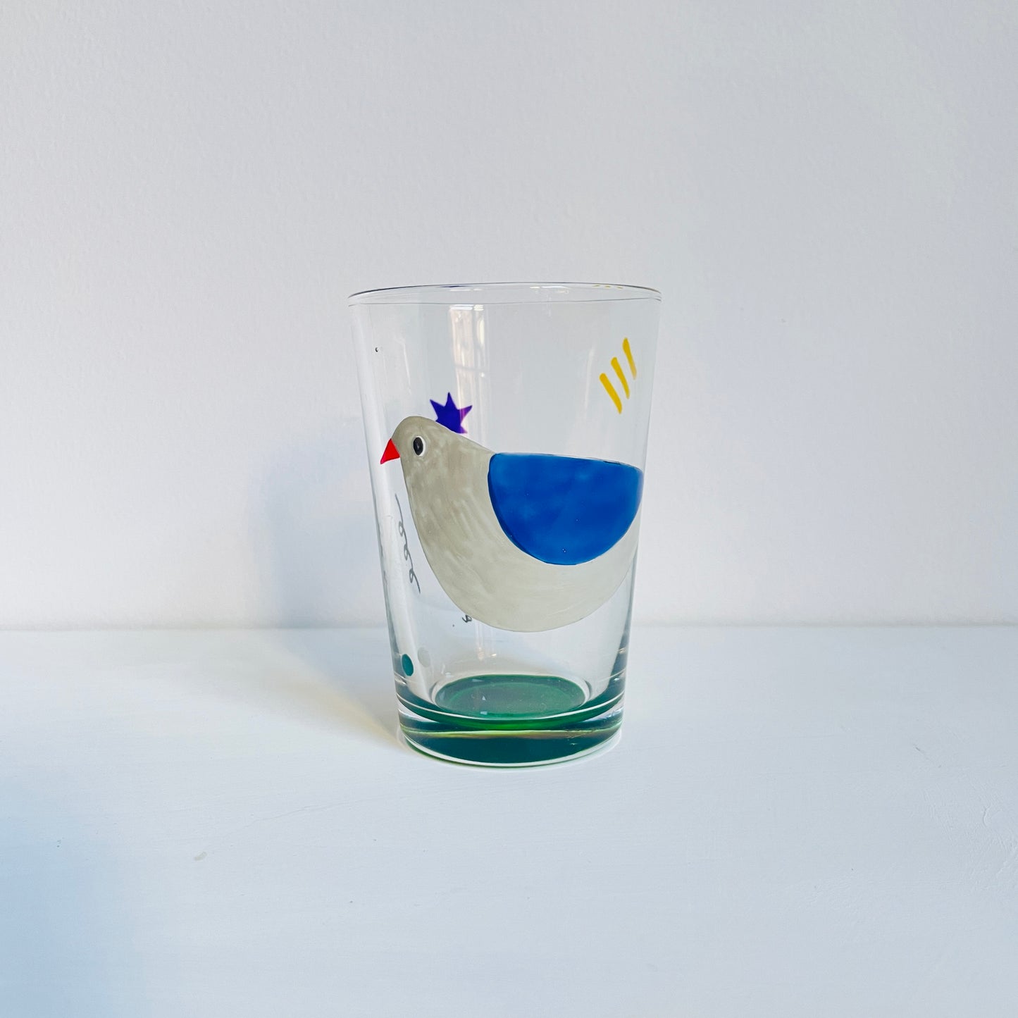 A / Water Glass / Pigeon