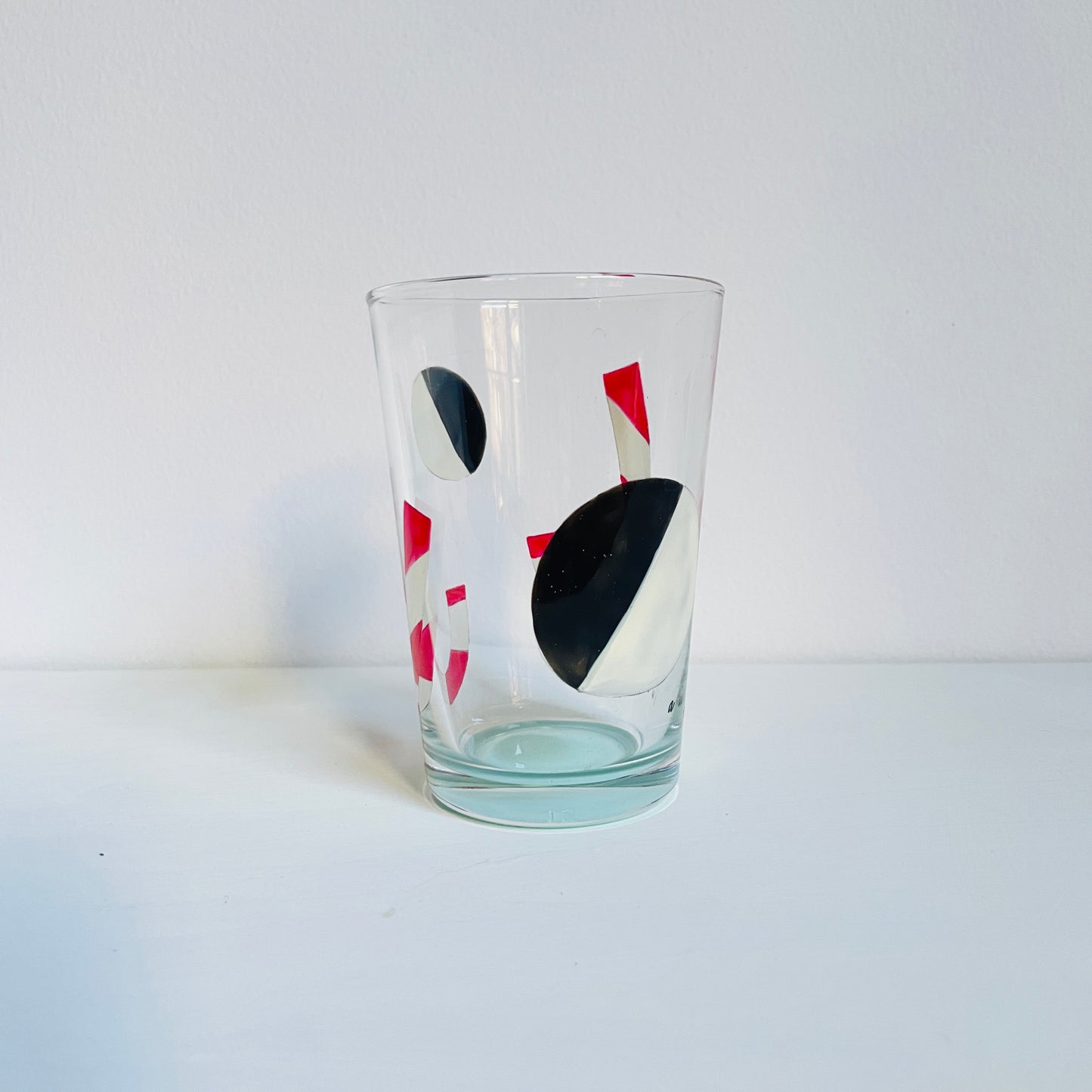 A / Water Glass / Black & White Cookie