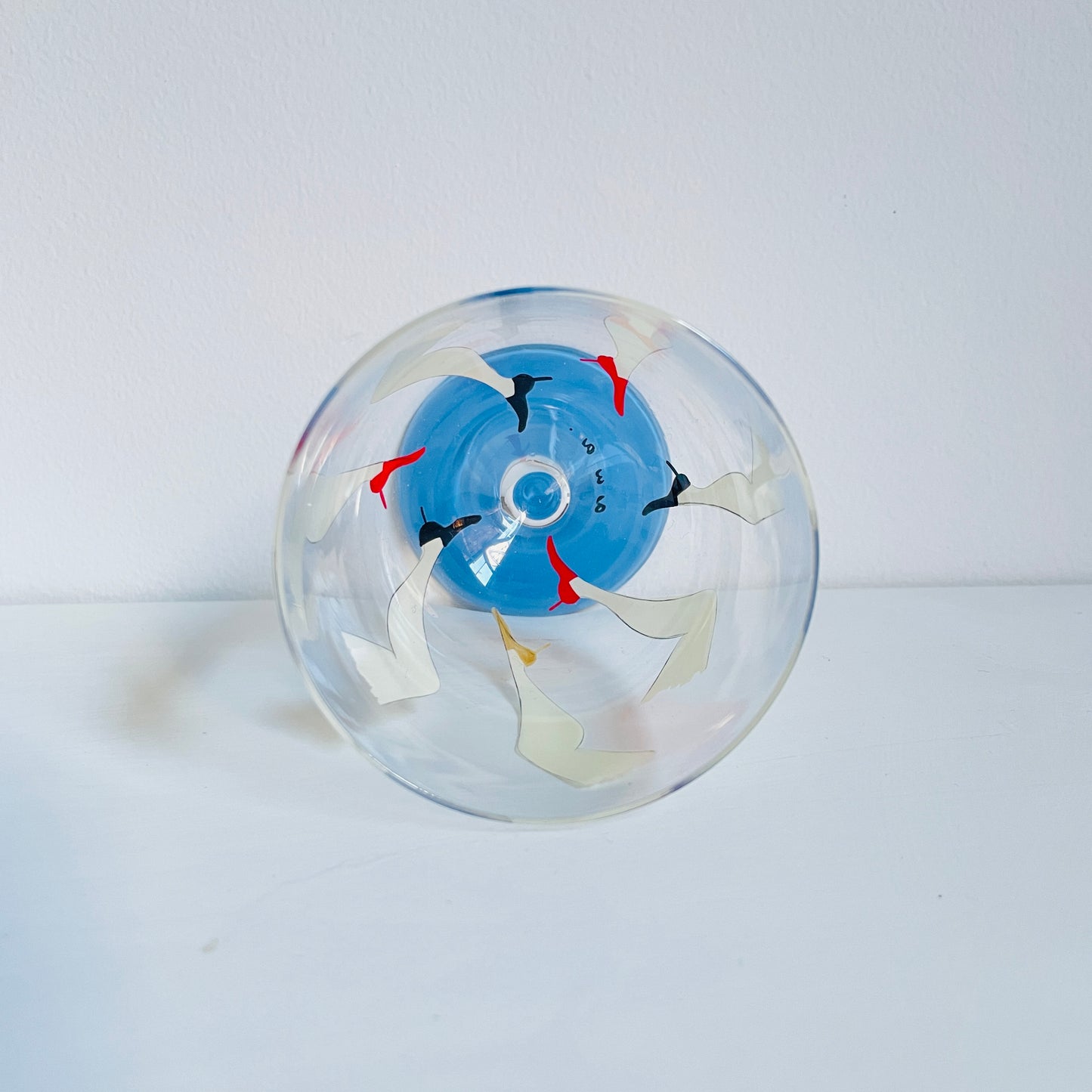 E / Wine Glass / DANCE (sky blue)