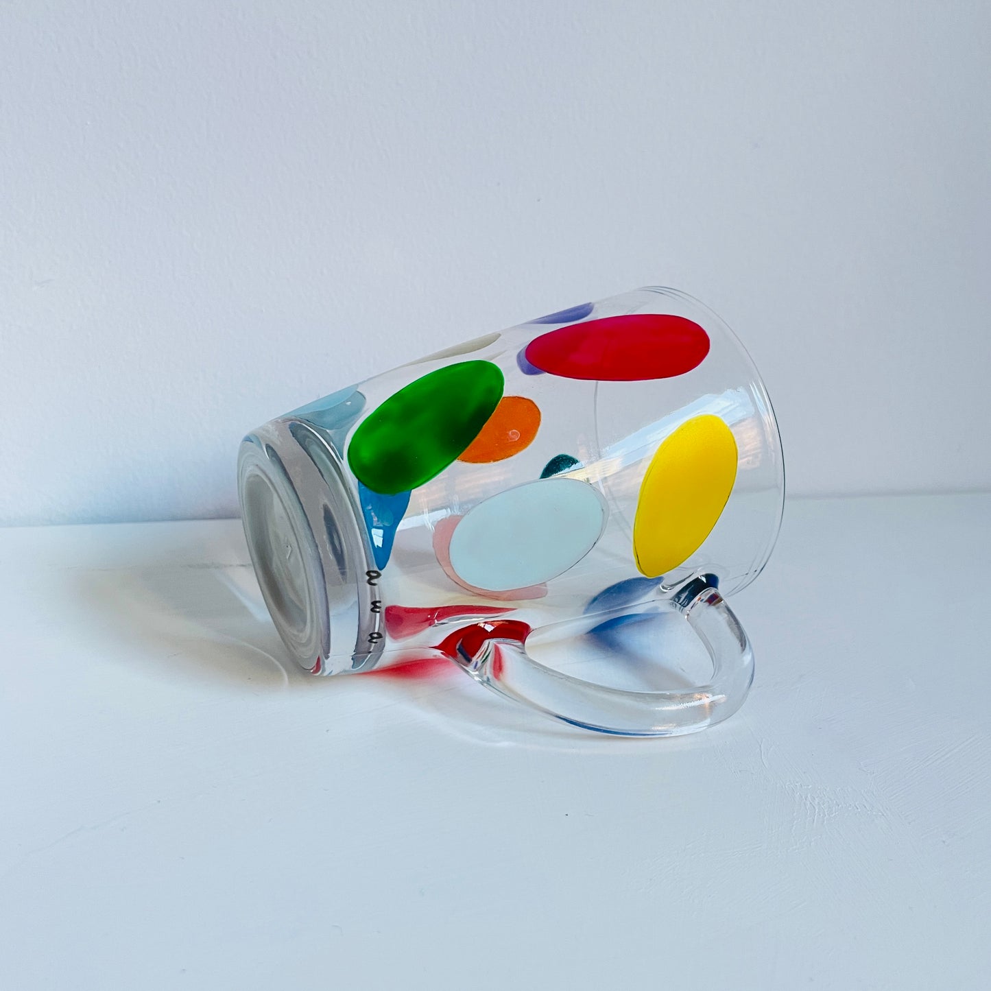 F / Glass Mug / Colorful