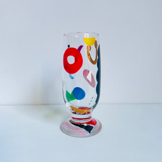 G / Footed Slim Tumbler / Geometric1