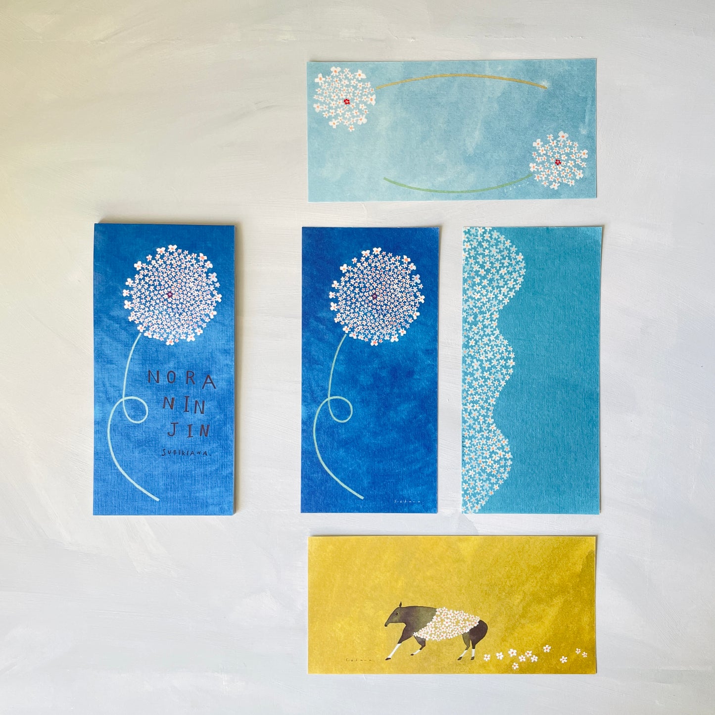 0.Washi Memo Pad - NORANINJIN