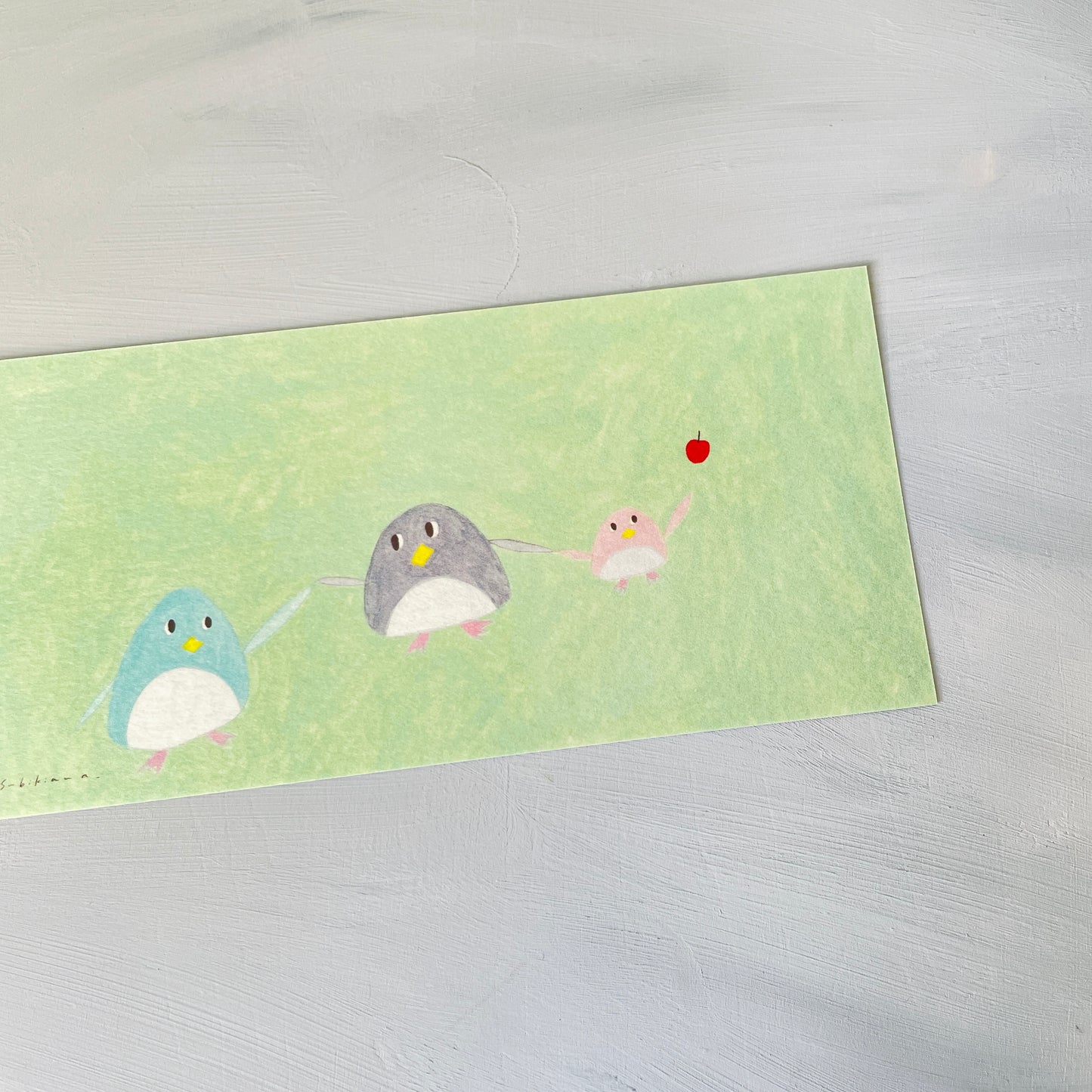 0.Washi Memo Pad - PENGUIN