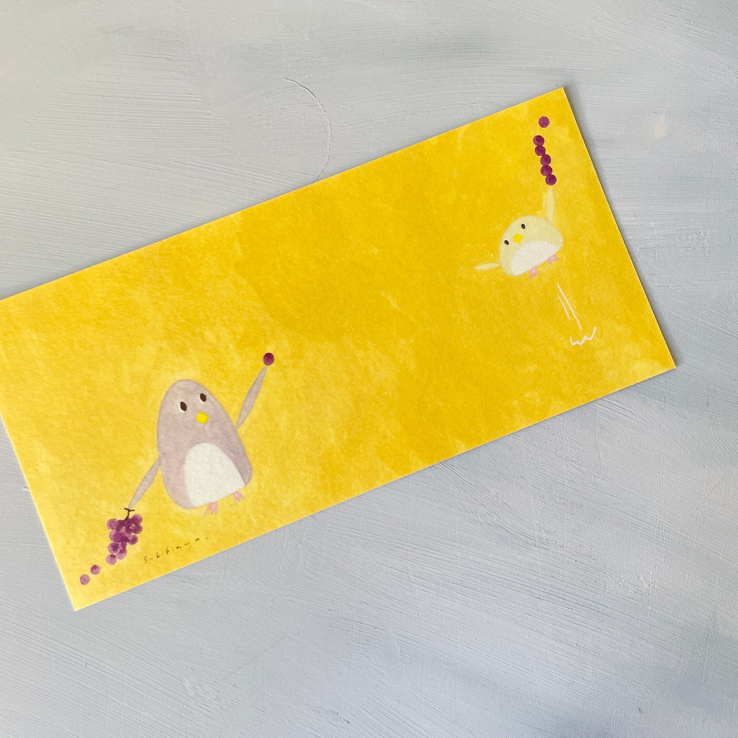 0.Washi Memo Pad - PENGUIN