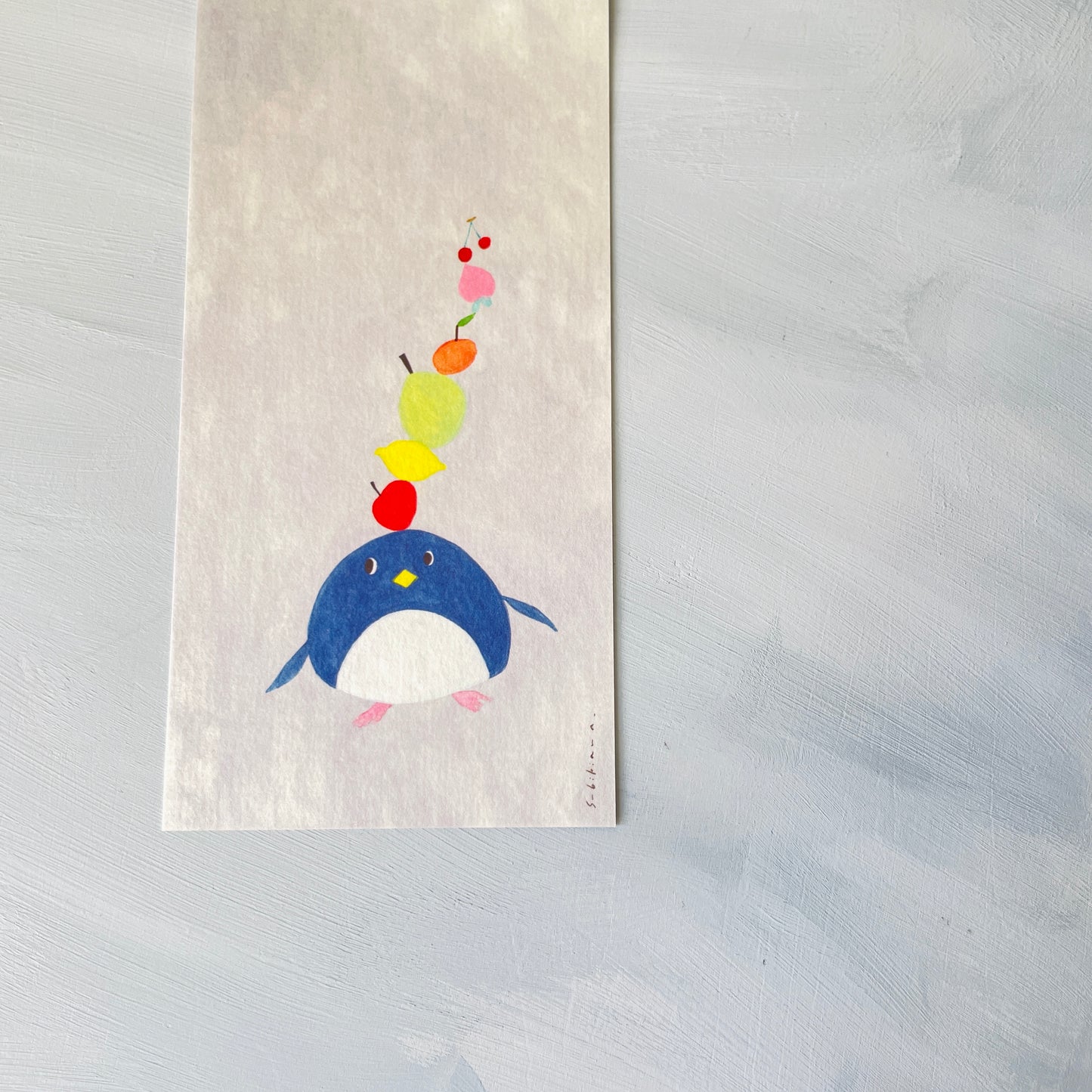 0.Washi Memo Pad - PENGUIN