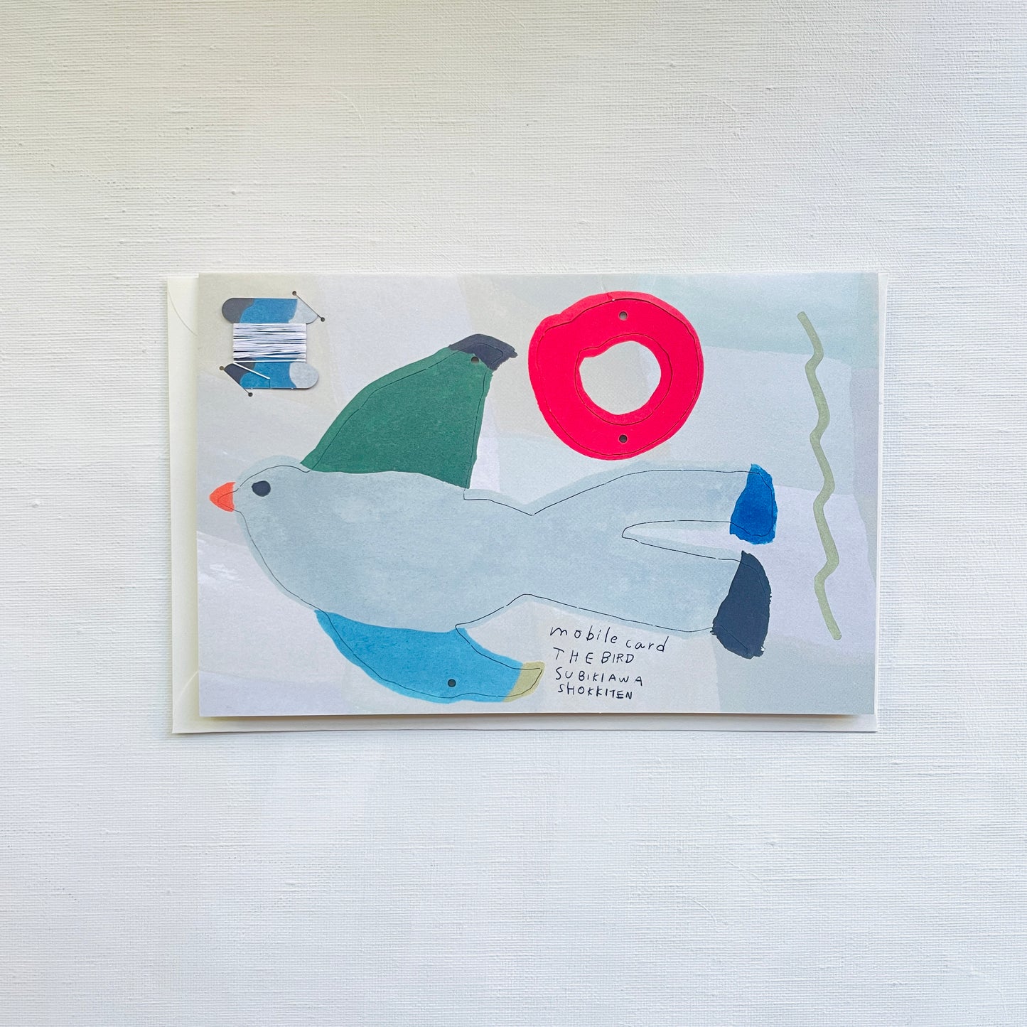 0.Hanging Mobile card  THE BIRD