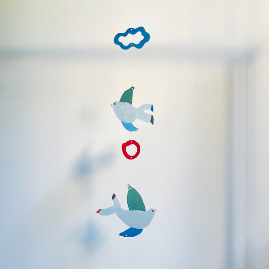 0.Hanging Mobile card  THE BIRD