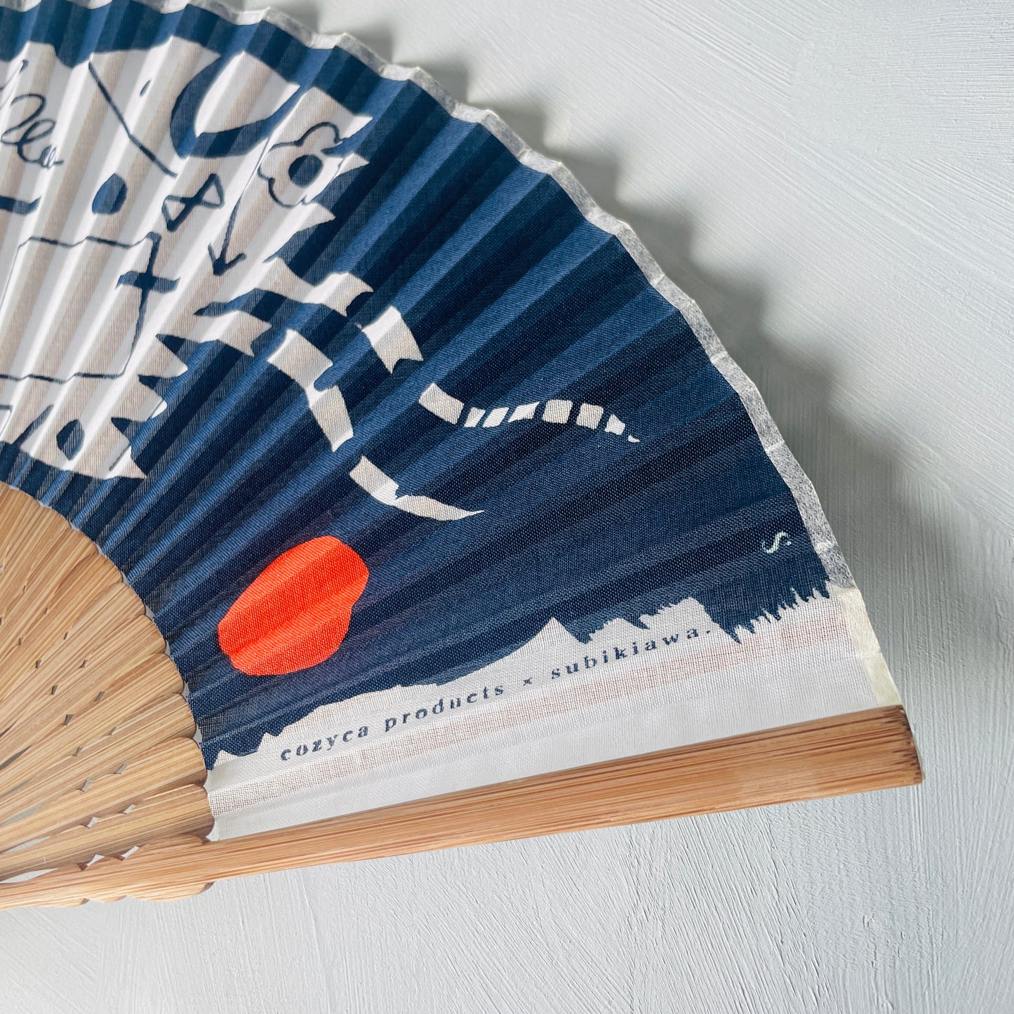 0.Japanese folding fan - Bird Holiday